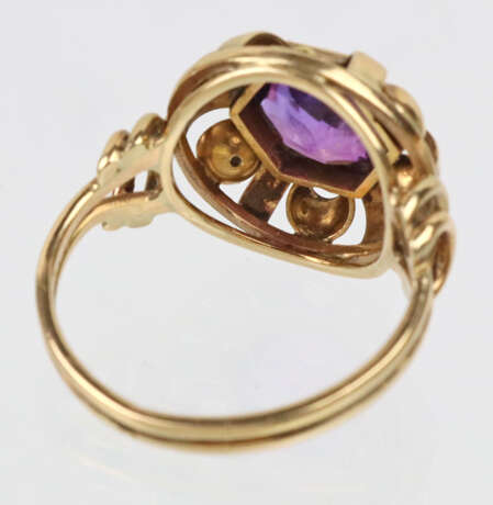 Amethyst Ring - GG 585 - Foto 4