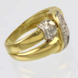 Croisé Ring mit Brillanten - GG 750 - photo 3