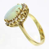 exzellenter Opal Brillant Ring - GG 585 - photo 3