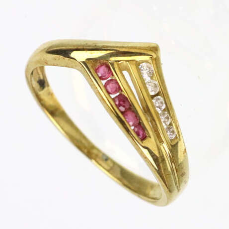 Rubin Ring mit Zirkonia - GG 333 - photo 2