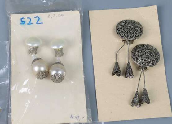 Art Deko Ohrschmuck 1930er Jahre - photo 2