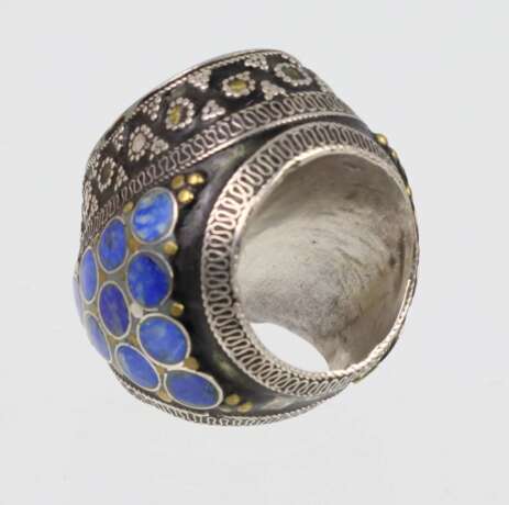 Lapislazuli Statement Ring - photo 2