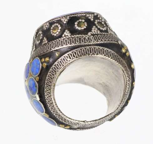 Lapislazuli Statement Ring - photo 5