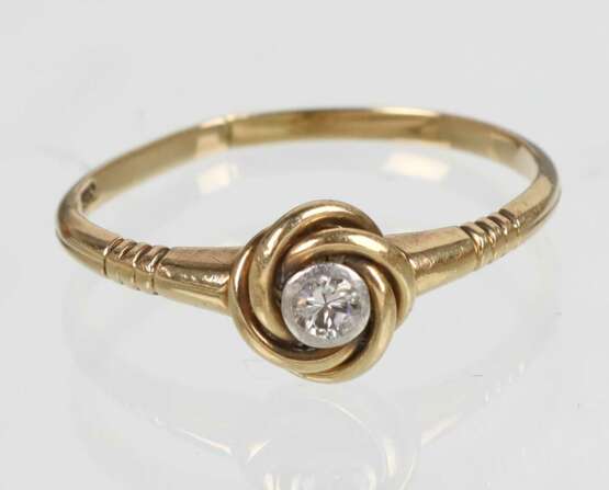 Brillant Ring - GG 585 - Foto 1