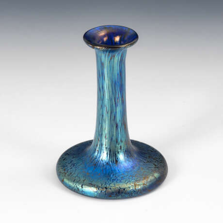 Kleine Jugendstil-Vase "Cobalt Papillon - фото 1