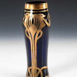 Jugendstil-Vase mit Golddekor. - Foto 1