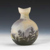 Vase mit Natternkopfdekor, GALLÉ. - photo 2