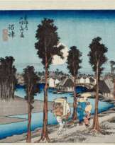 Utagawa Hiroshige (1797-1858) | Numazu: Twilight (Numazu, tasogare zu) | Edo period, 19th century