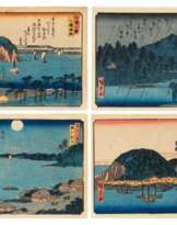 Utagawa Hiroshige (1797-1858) | The complete set of Eight Views of Kanazawa (Kanazawa hakkei) | Edo period, 19th century