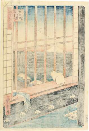 Utagawa Hiroshige (1797-1858) | Asakusa Ricefields and Torinomachi Festival (Asakusa tanbo Torinomachi mode) | Edo period, 19th century - фото 2