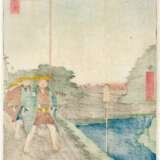 Utagawa Hiroshige (1797-1858) | Three woodblock prints from the series One Hundred Famous Views of Edo (Meisho Edo hyakkei)| Edo period, 19th century - Foto 7