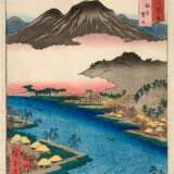 Utagawa Hiroshige (1797-1858) | Six woodblock prints from the series Famous Places in the Sixty-odd Provinces (Rokujuyoshu meisho zue) | Edo period, 19th century - Foto 2