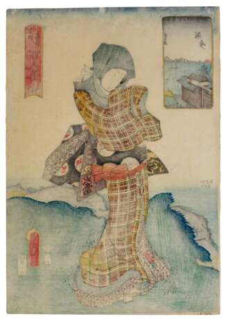 Utagawa Kunisada (1786-1864) and Utagawa Kunihisa II (1832–1891) | Susaki | Edo period, 19th century - Foto 2