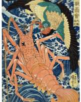Utagawa Kuniyoshi (1797-1861) | Phoenix and Lobster (Taiho, ebi) | Edo period, 19th century