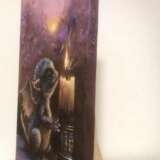 Символ 2024 Малыш Дракон Льняной холст на подрамнике Масло Импрессионизм Мифологическая живопись Киргизия 2023 г. - фото 5
