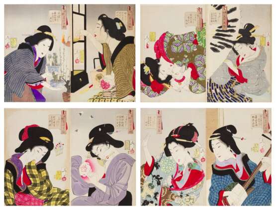 Tsukioka Yoshitoshi (1839-1892) | The complete set of Thirty-two Aspects of Customs & Manners (Fuzoku sanjuniso) | Meiji period, late 19th century - photo 1