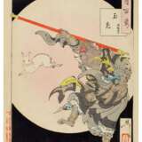 Tsukioka Yoshitoshi (1839-1892) | Three woodblock prints from the series One Hundred Aspects of the Moon (Tsuki hyakushi) | Meiji period, late 19th century - Foto 6
