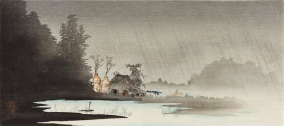 Takahashi Shotei (Hiroaki, 1871-1945) | Three woodblock prints | Taisho period, early 20th century - фото 1