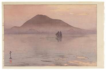Yoshida Hiroshi (1876-1950) | Evening after Rain (Ugo no yube) | Taisho period, early 20th century