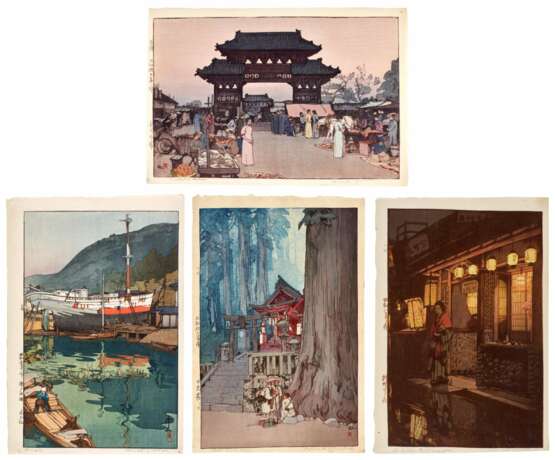 Yoshida Hiroshi (1876-1950) | Four woodblock prints | Showa period, 20th century - photo 1