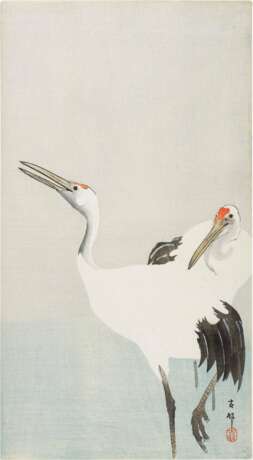 Ohara Koson (1877-1945) | Eight woodblock prints depicting birds and flowers | Taisho period, early 20th century - Foto 4