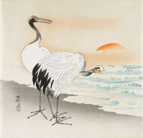 Ohara Koson (1877-1945) | Eight woodblock prints depicting birds and flowers | Taisho period, early 20th century - Foto 14