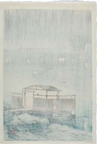 Kawase Hasui (1883-1957) | Rain at Shuzen-ji (Shuzenji no ame) | Showa period, 20th century - фото 2