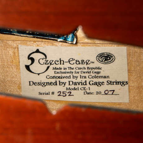A TRAVEL ACOUSTIC DOUBLE BASS FOR DAVID GAGE - photo 7