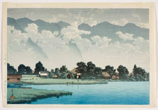 Kawase Hasui (1884-1957) | Five woodblock prints | Showa period, 20th century - photo 8