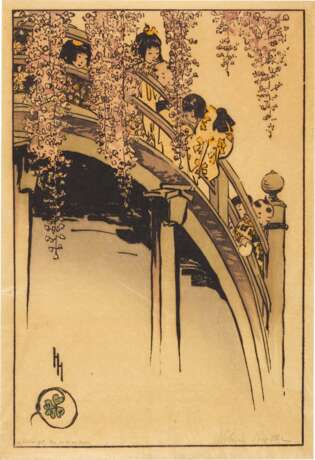 Helen Hyde (1868-1919) | Ten woodblock prints and six watercolours | Meiji period, late 19th - early 20th century - Foto 2
