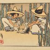 Helen Hyde (1868-1919) | Ten woodblock prints and six watercolours | Meiji period, late 19th - early 20th century - Foto 3