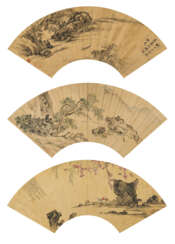 WITH SIGNATURE OF SHEN ZHOU / QIU YING / LU ZHI (18TH CENTURY)
