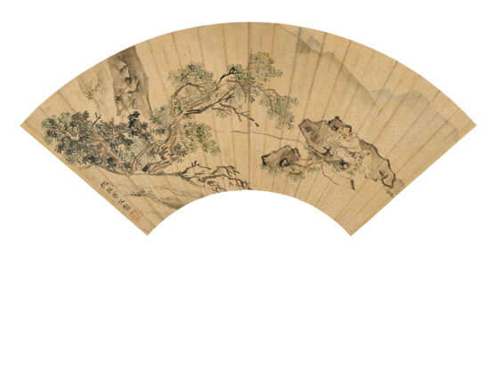 WITH SIGNATURE OF SHEN ZHOU / QIU YING / LU ZHI (18TH CENTURY) - фото 3