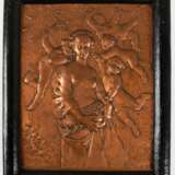 Kupfer-Relief "Sommer", nach C. Waschmann, 12x9,5 cm, Rahmen - photo 1