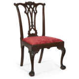 THE DESHLER FAMILY CHIPPENDALE CARVED MAHOGANY SIDE CHAIR - Foto 2