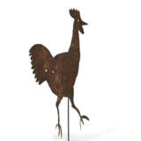 A CUT TIN ROOSTER WEATHERVANE - Foto 3