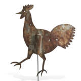 A CUT TIN ROOSTER WEATHERVANE - photo 4