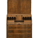 A FEDERAL INLAID CHERRYWOOD AND CHERRYWOOD VENEERED DESK-AND-BOOKCASE - фото 1