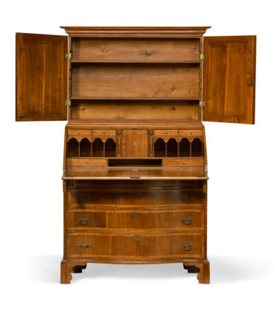 A FEDERAL INLAID CHERRYWOOD AND CHERRYWOOD VENEERED DESK-AND-BOOKCASE - photo 3