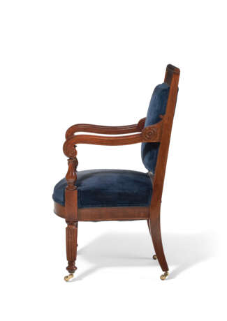 THE PRESIDENT JAMES MONROE CLASSICAL CARVED MAHOGANY ARMCHAIR - Foto 2