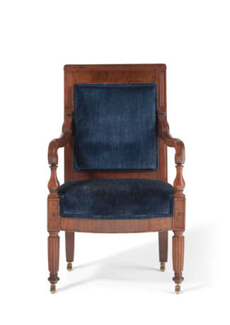 THE PRESIDENT JAMES MONROE CLASSICAL CARVED MAHOGANY ARMCHAIR - Foto 4