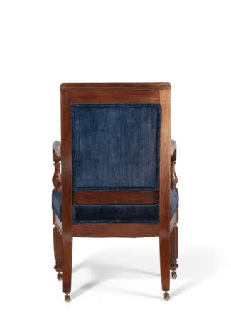 THE PRESIDENT JAMES MONROE CLASSICAL CARVED MAHOGANY ARMCHAIR - Foto 5