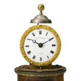 A CLASSICAL MAHOGANY VENEERED AND ORMOLU MOUNTED “LIGHTHOUSE” TIMEPIECE SHELF CLOCK - photo 2
