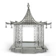 A SILVER PAGODA-FORM CENTERPIECE - Auction archive