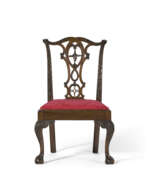 Chippendale (1750-1780). THE JOHN DICKINSON CHIPPENDALE CARVED MAHOGANY SIDE CHAIR