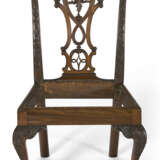 THE JOHN DICKINSON CHIPPENDALE CARVED MAHOGANY SIDE CHAIR - photo 6