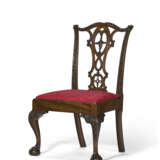 THE JOHN DICKINSON CHIPPENDALE CARVED MAHOGANY SIDE CHAIR - photo 11