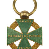 Österreich: Armee-Kreuz 1813/1814 in Gold, Miniatur. - Foto 1