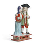 A CHINESE EXPORT PORCELAIN `EUROPEAN SUBJECT` FIGURE GROUP - Foto 5