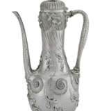 AN AMERICAN SILVER AND JADE-MOUNTED AFTER DINNER COFFEE POT - photo 1